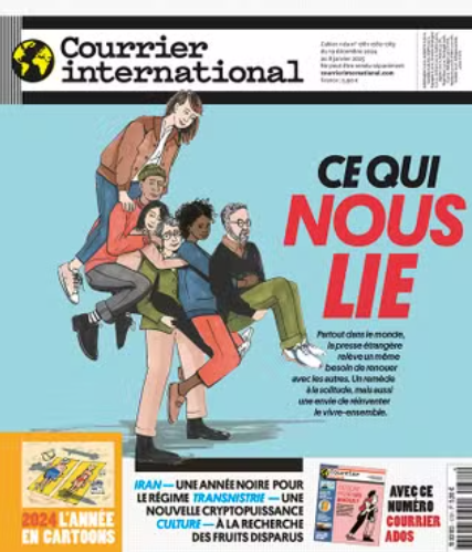 Courrier international - Click to enlarge picture.