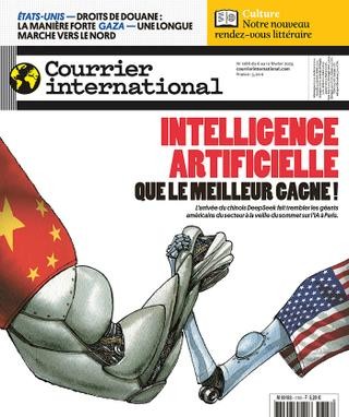 Courrier international - Click to enlarge picture.
