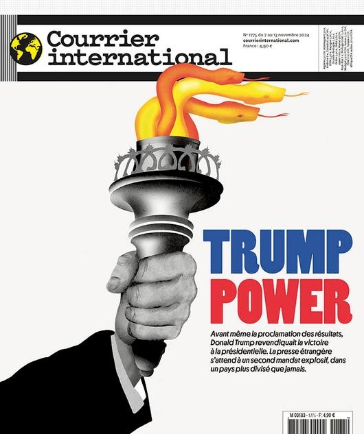 Courrier international - Click to enlarge picture.