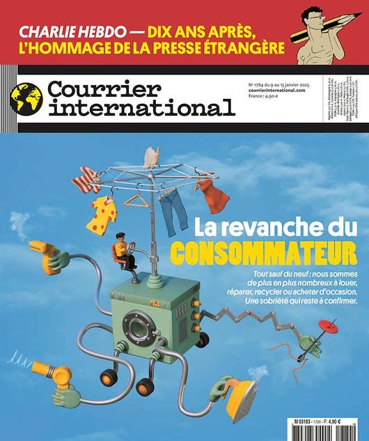 Courrier international - Click to enlarge picture.