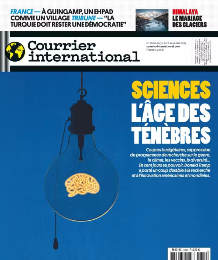 Courrier international - Click to enlarge picture.