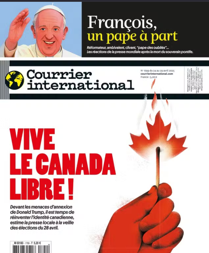Courrier international - Click to enlarge picture.
