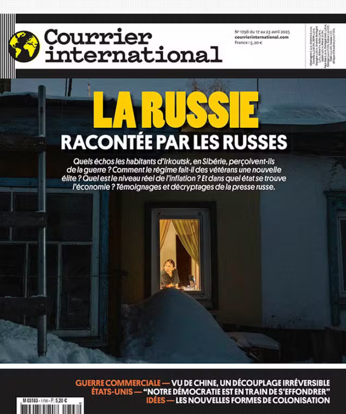 Courrier international - Click to enlarge picture.