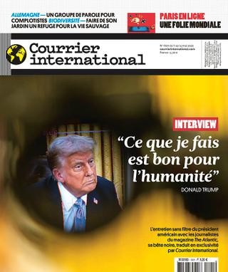 Courrier international - Click to enlarge picture.