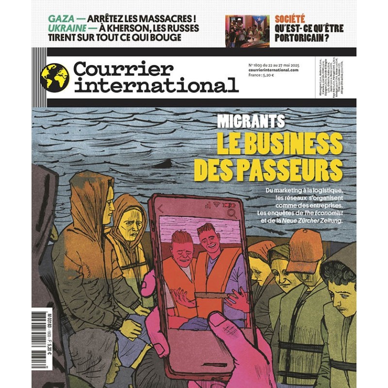 Courrier international - Click to enlarge picture.