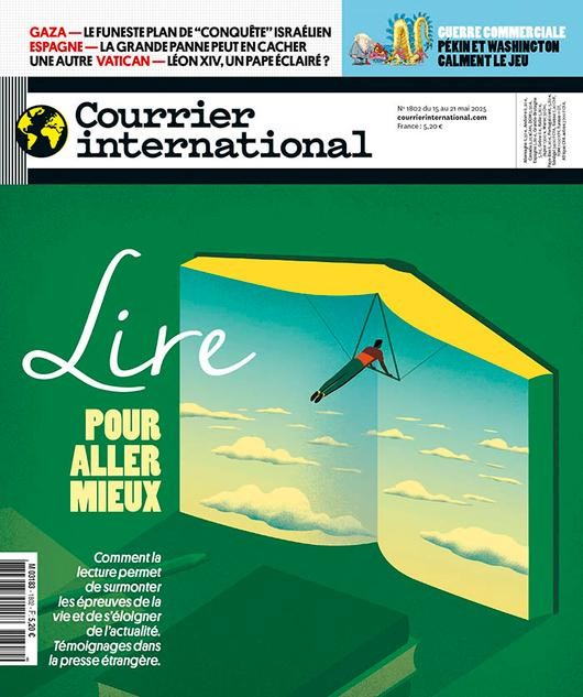 Courrier international - Click to enlarge picture.