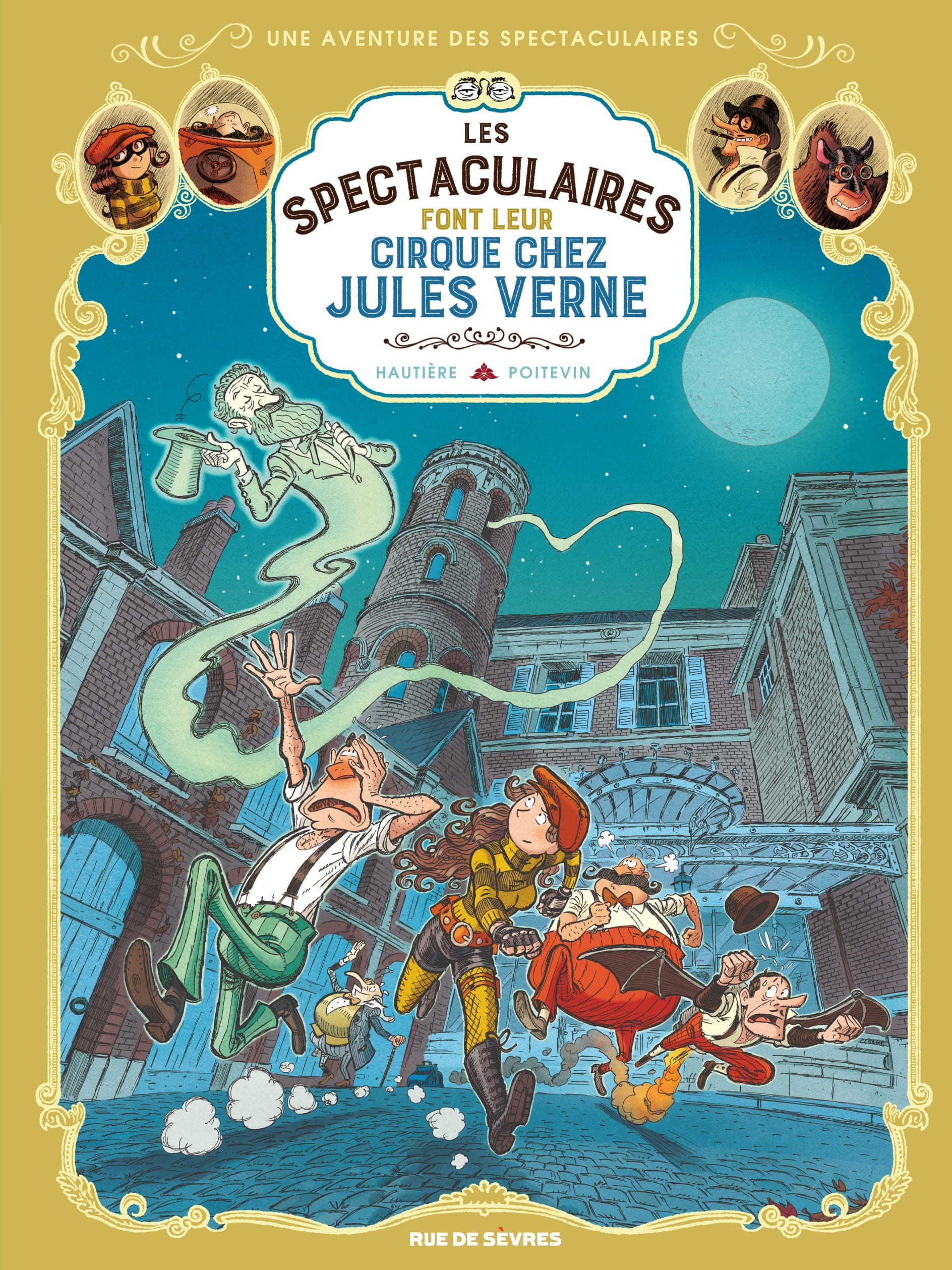 Les Spectaculaires font leur cirque chez Jules Verne - Click to enlarge picture.
