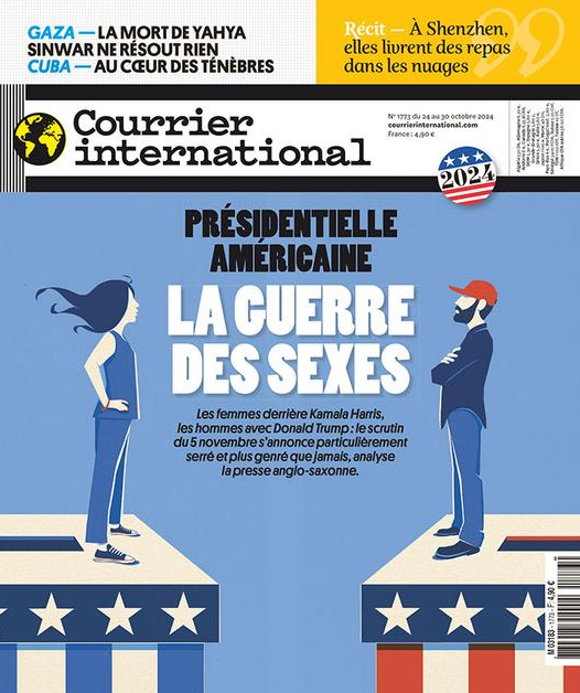 Courrier international - Click to enlarge picture.
