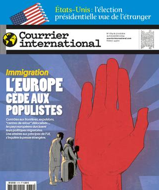 Courrier international - Click to enlarge picture.
