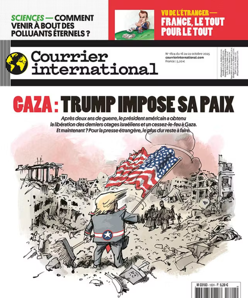 Courrier international - Click to enlarge picture.