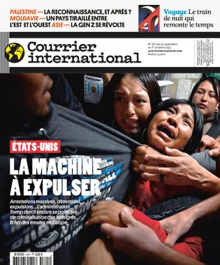 Courrier international - Click to enlarge picture.