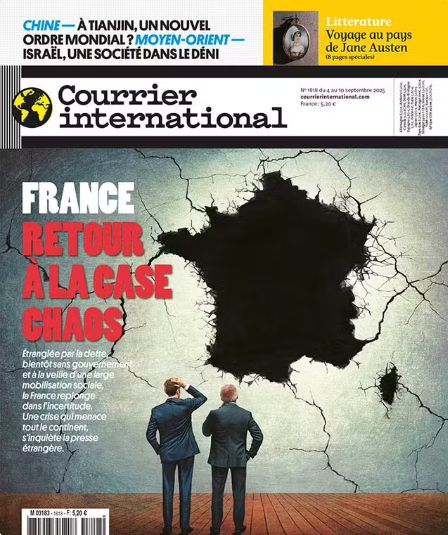 Courrier international - Click to enlarge picture.