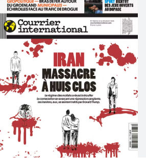 Courrier international - Click to enlarge picture.