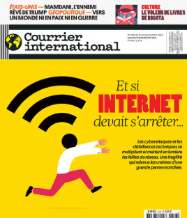 Courrier international - Click to enlarge picture.