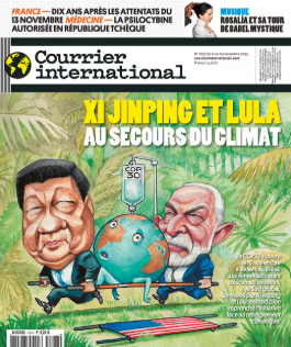 Courrier international - Click to enlarge picture.