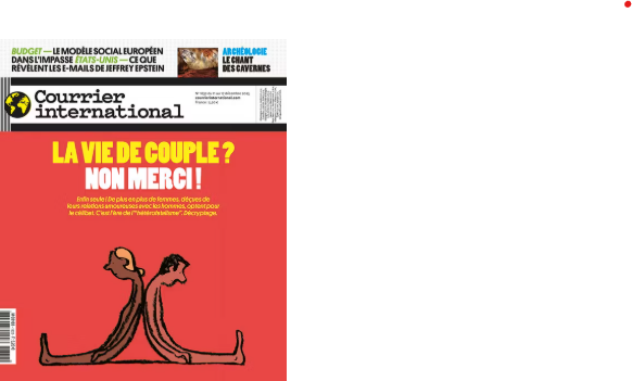 Courrier international - Click to enlarge picture.