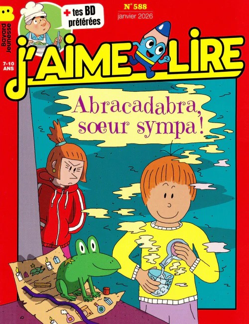 J'aime lire - Click to enlarge picture.