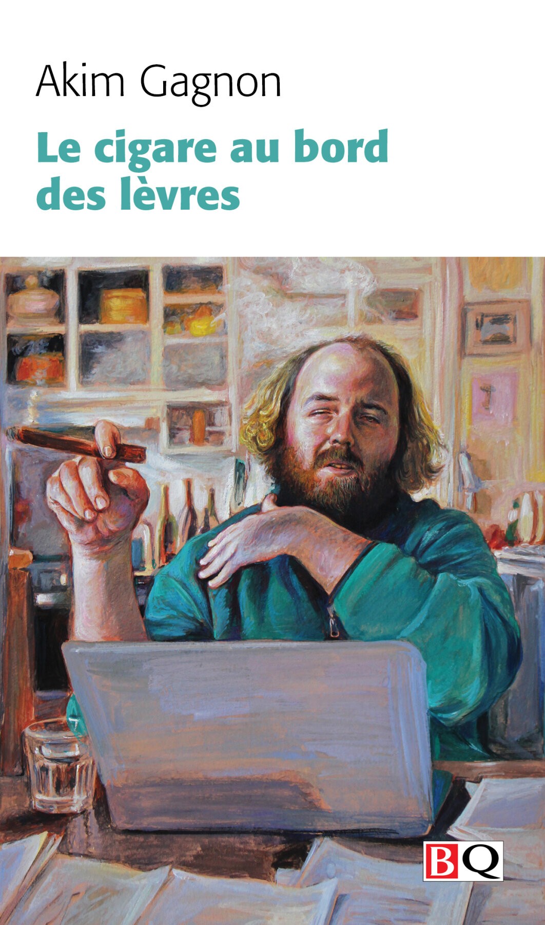 Le cigare au bord des lèvres : roman - Click to enlarge picture.