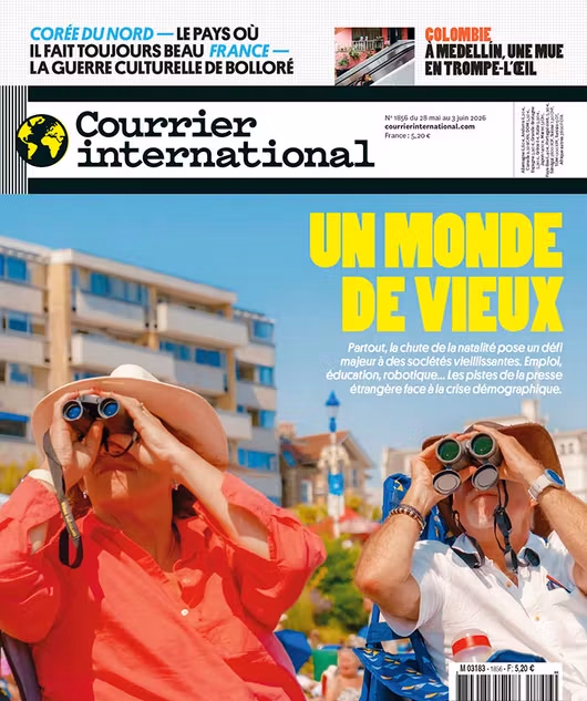 Courrier International n°1856 - Click to enlarge picture.
