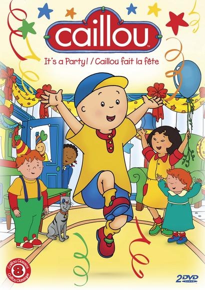Caillou fait la fête - Click to enlarge picture.