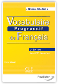 Vocabulaire progressif du Français Débutant (2 books)