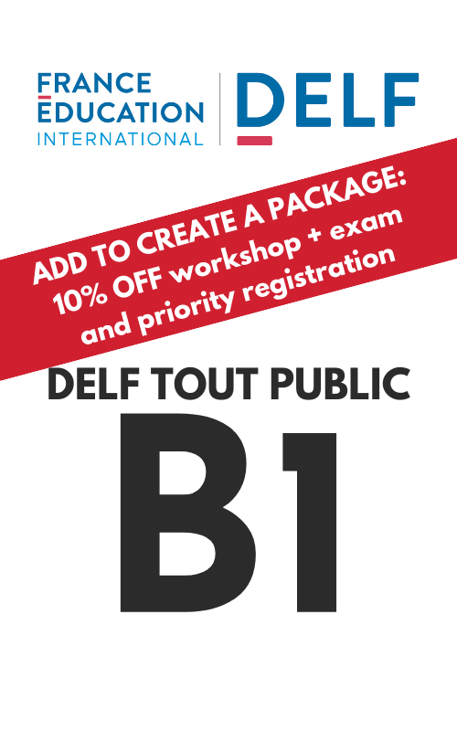 DELF Tout public B1 (exam add-on)