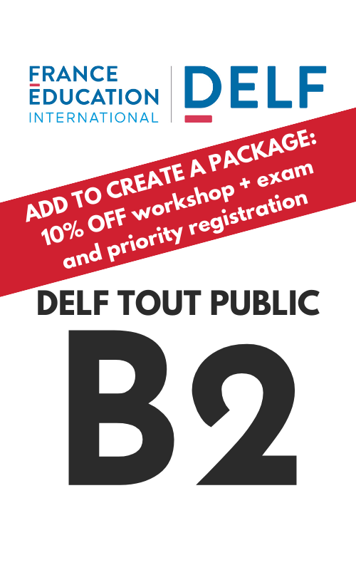 DELF Tout public B2 (exam add-on)