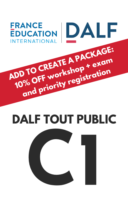 DALF Tout public C1 (exam add-on)
