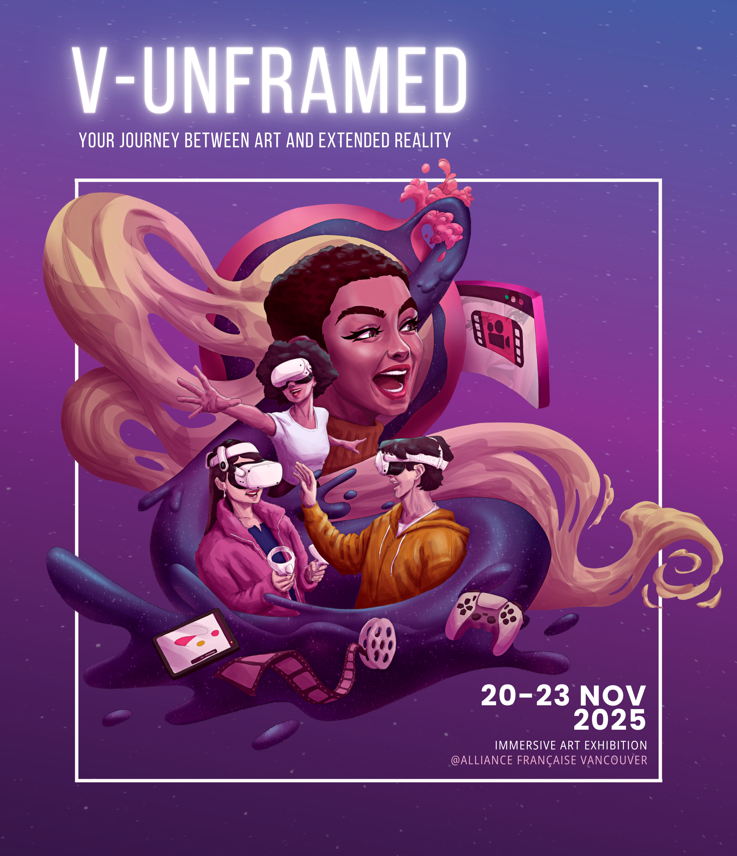 ART & XR EXHIBITION | V-Unframed