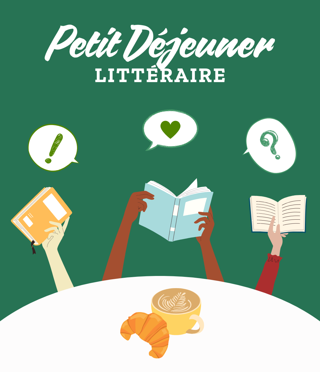 PETIT DEJEUNER LITTERAIRE | Nouveaux Récits