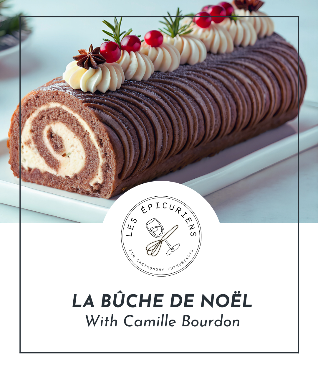 LES ÉPICURIENS | La bûche de Noël