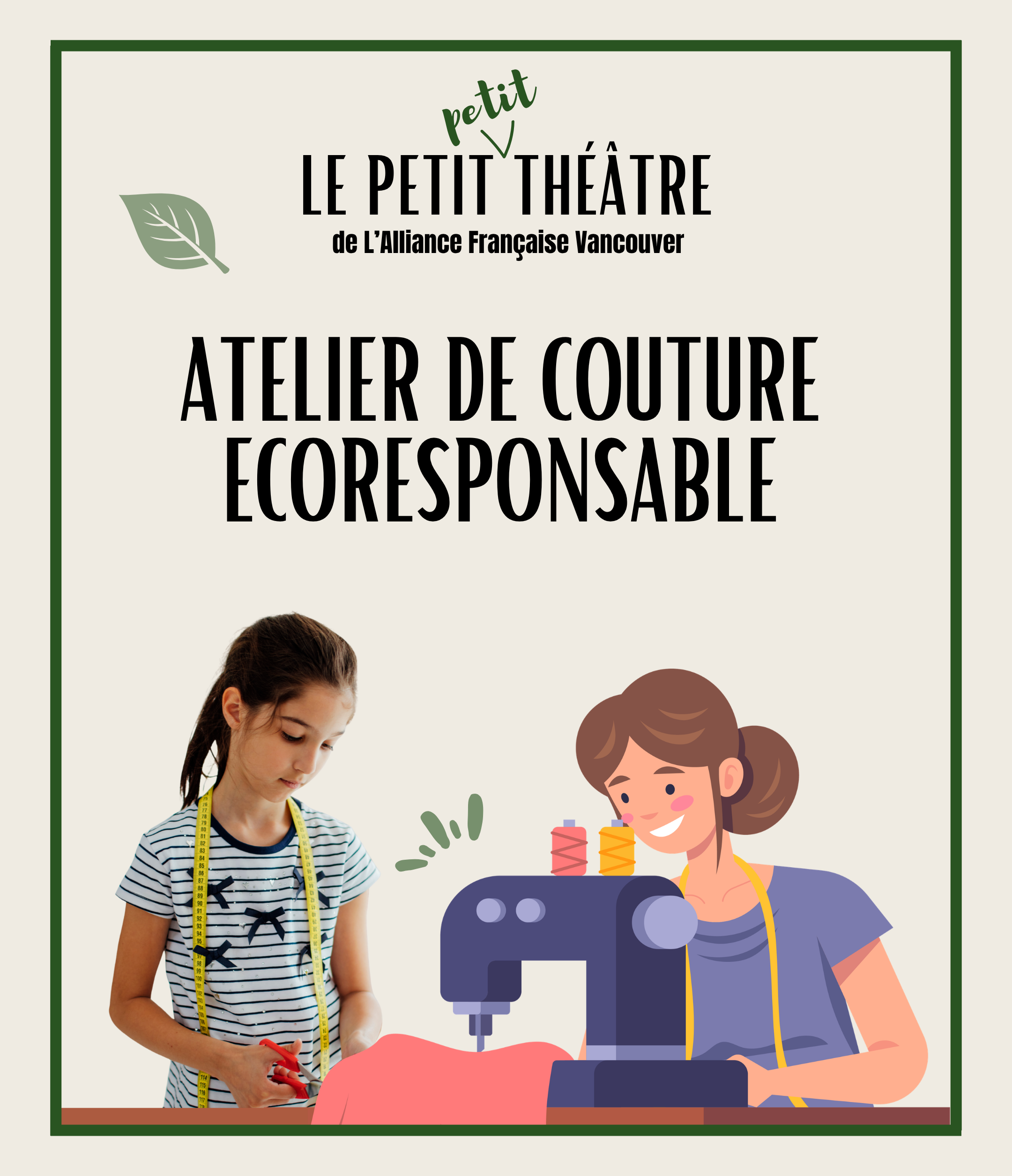 LISTE D'ATTENTE | RENDEZ-VOUS DES FAMILLES | Atelier couture