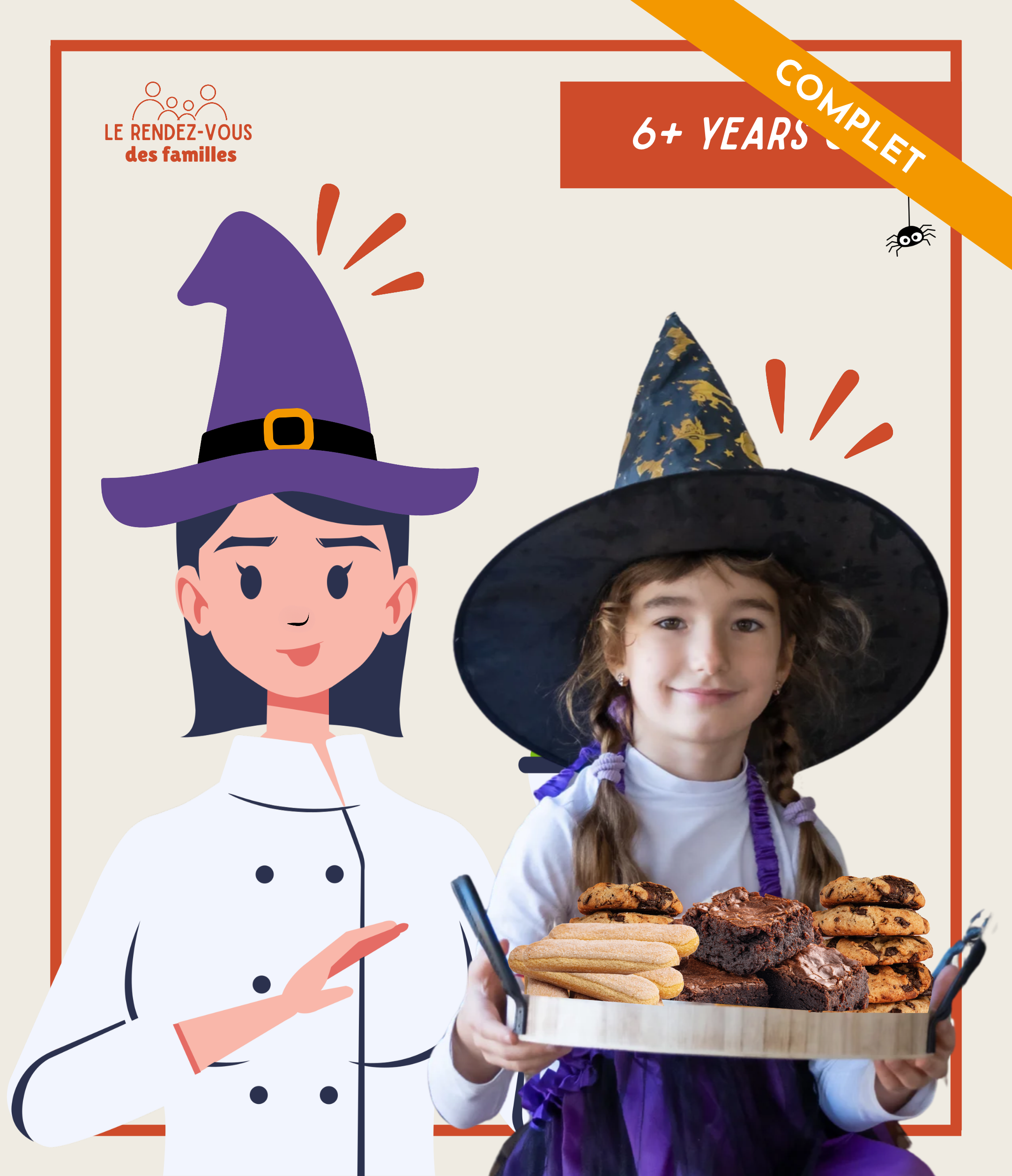 COMPLET | Atelier Goûter d'Halloween