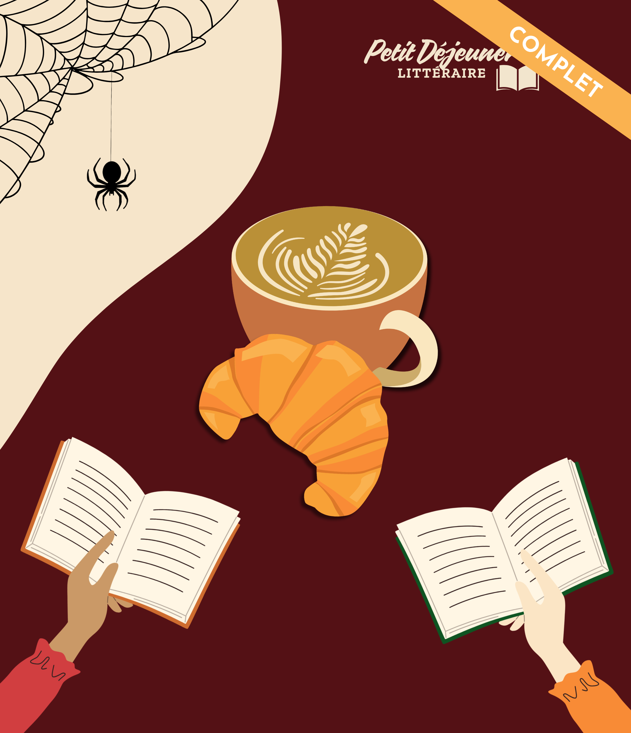 COMPLET | Petit Déjeuner Littéraire — Édition Halloween