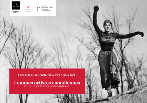 CONFÉRENCE | Femmes artistes canadiennes : sous un éclairage international